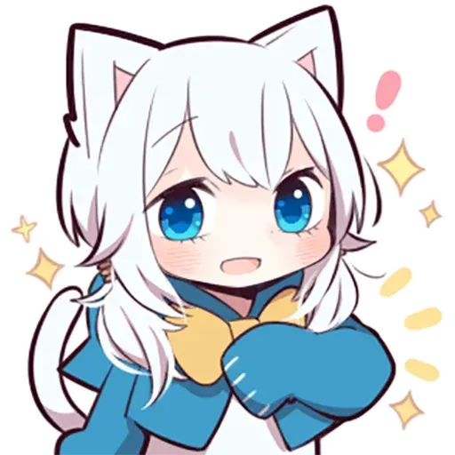White kitten 2 - Sticker 16