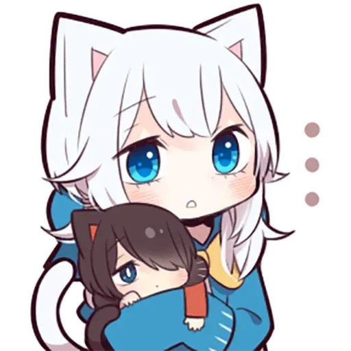 White kitten 2 - Sticker 18