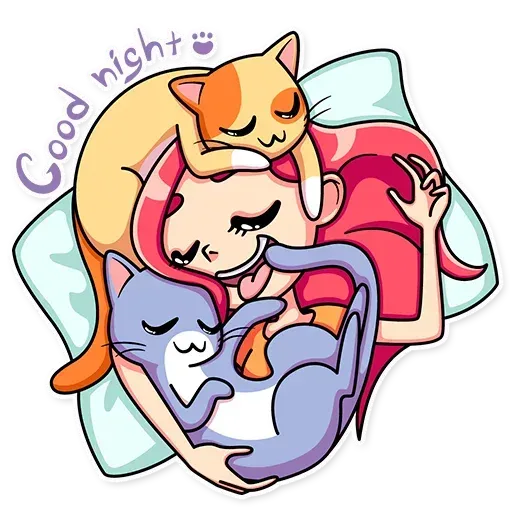 Mia Cat - Sticker 11