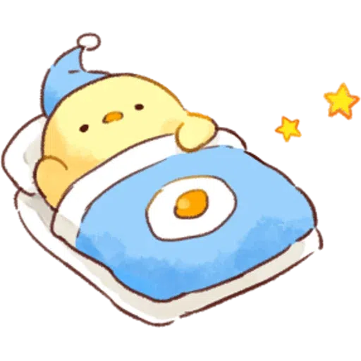 soft and cute chick 01 - Sticker 21