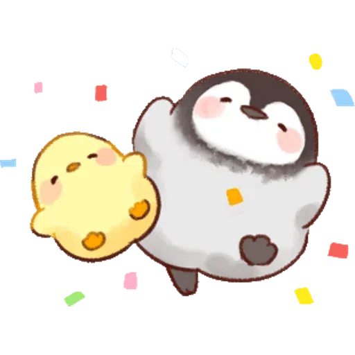 soft and cute chick 01 - Sticker 16