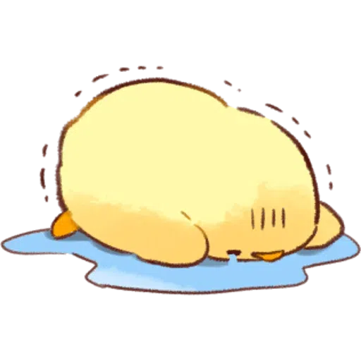 soft and cute chick 01 - Sticker 30