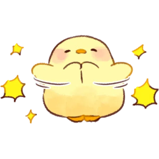 soft and cute chick 01 - Sticker 26