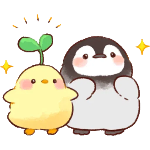 soft and cute chick 01 - Sticker 15
