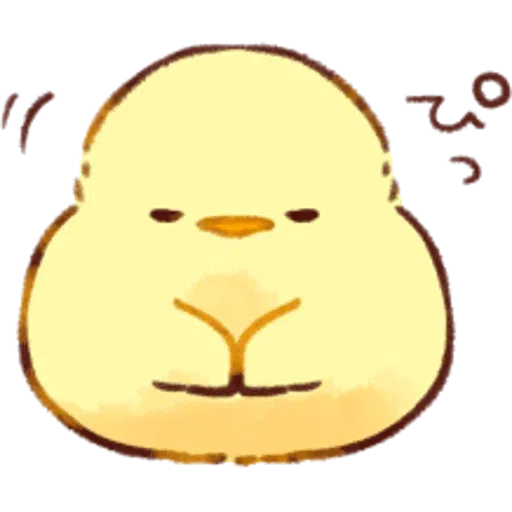 soft and cute chick 01 - Sticker 18