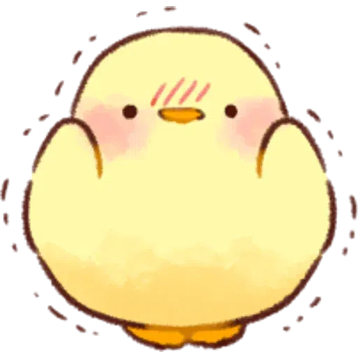 soft and cute chick 01 - Sticker 27