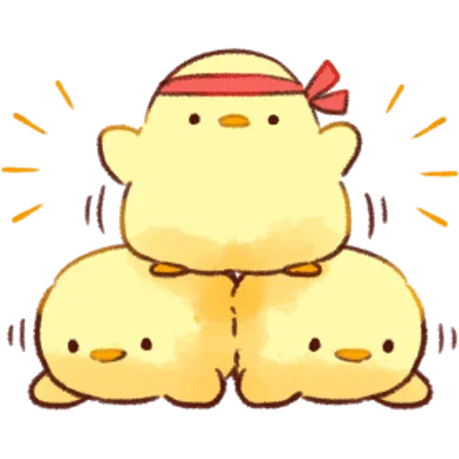 soft and cute chick 01 - Sticker 23