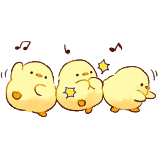 soft and cute chick 01 - Sticker 14