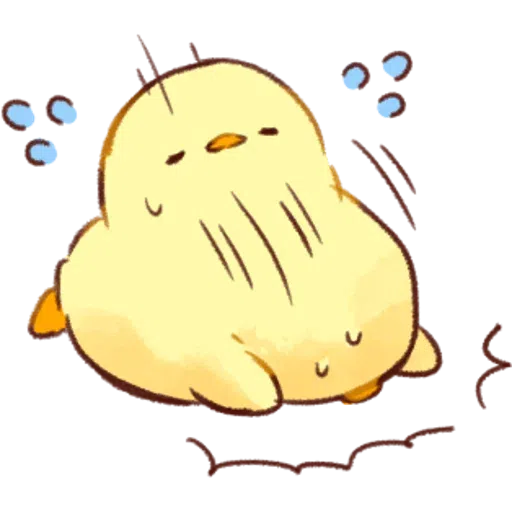 soft and cute chick 01 - Sticker 29