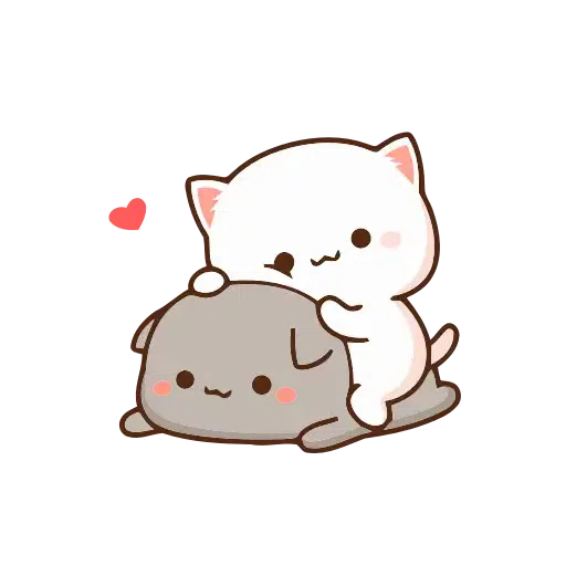 Animated cute cats 2 - Sticker 22