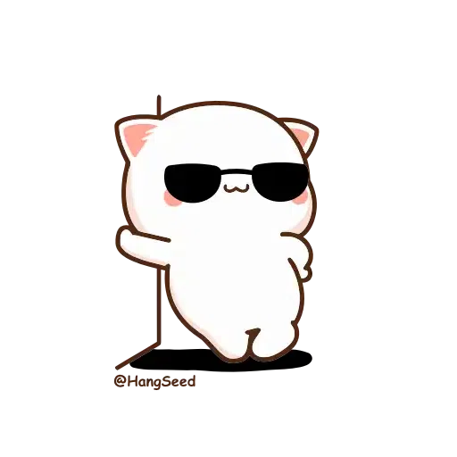 Animated cute cats 2 - Sticker 18