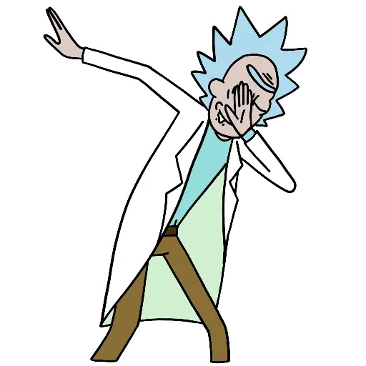 Rick Sanchez// - Sticker 15