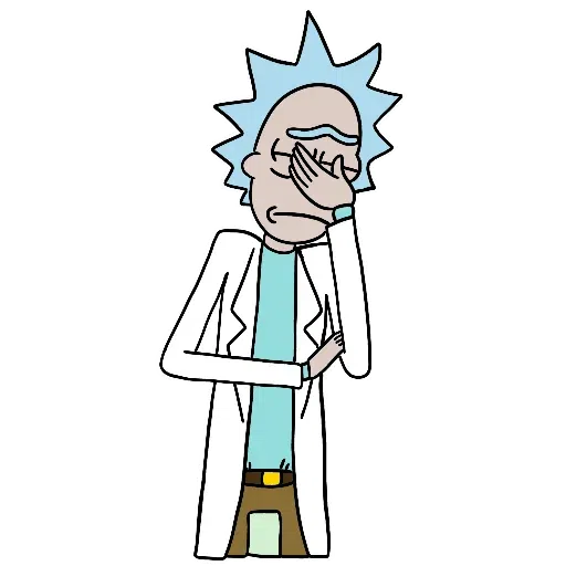 Rick Sanchez// - Sticker 9