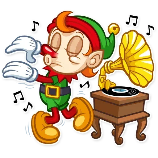 Christmas Elf - Sticker 18