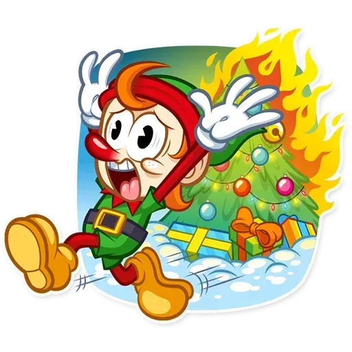 Christmas Elf - Sticker 24
