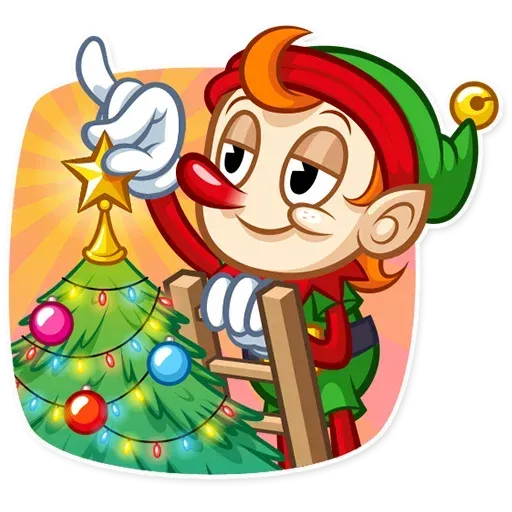 Christmas Elf - Sticker 11