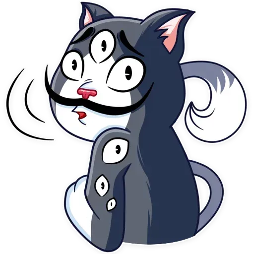 S.Dali_Cat - Sticker 11
