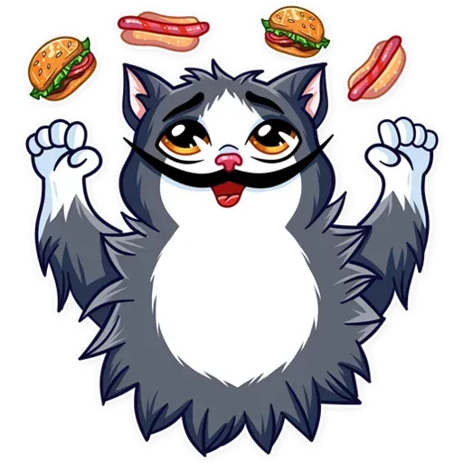 S.Dali_Cat - Sticker 13