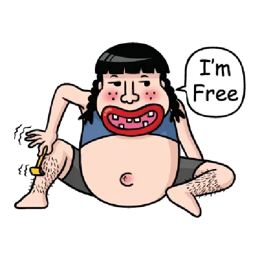 Fattylips Girl - Sticker 26