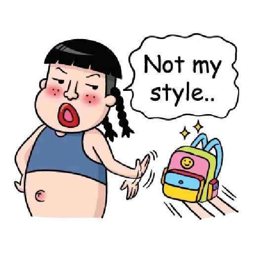 Fattylips Girl - Sticker 9