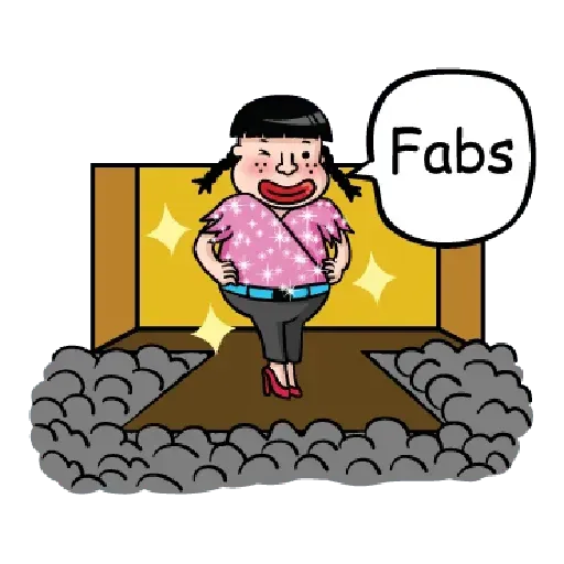 Fattylips Girl - Sticker 25