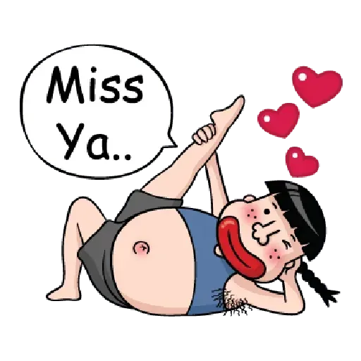 Fattylips Girl - Sticker 19
