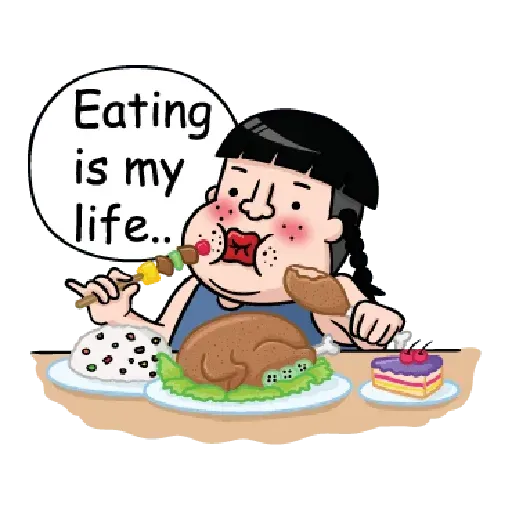 Fattylips Girl - Sticker 23