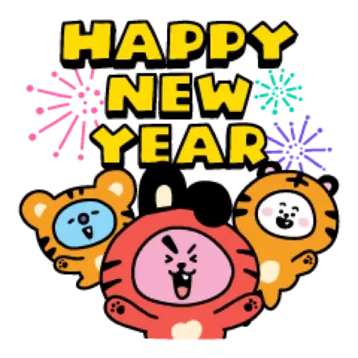 BT21 新年大貼圖 (CNY) - Sticker 25