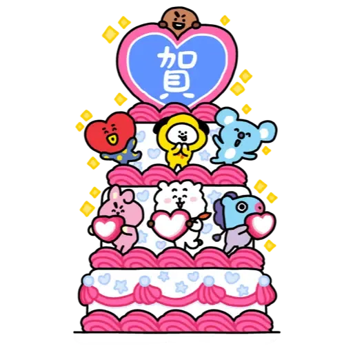 BT21 新年大貼圖 (CNY) - Sticker 21
