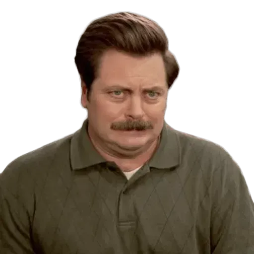 Ron Swanson - Sticker 15