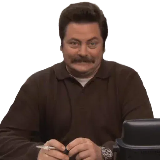 Ron Swanson - Sticker 11