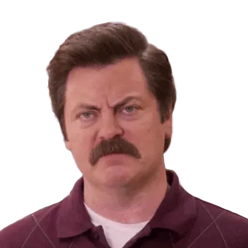 Ron Swanson - Sticker 13