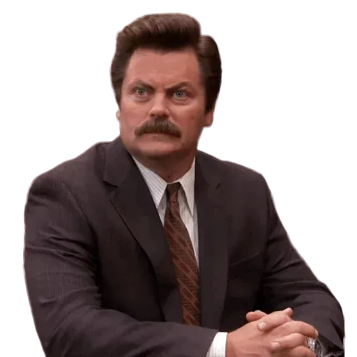 Ron Swanson - Sticker 10
