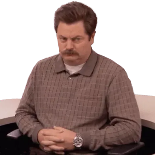 Ron Swanson - Sticker 16
