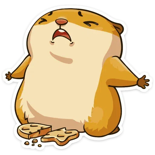Сеня хомяк - Sticker 24