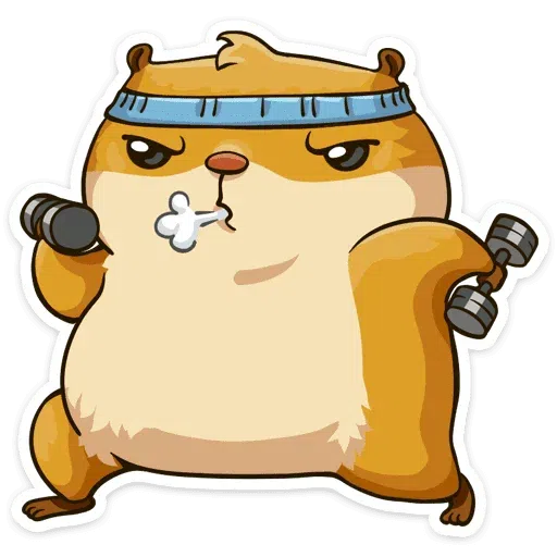 Сеня хомяк - Sticker 29