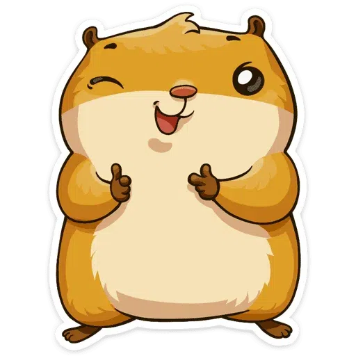 Сеня хомяк - Sticker 19