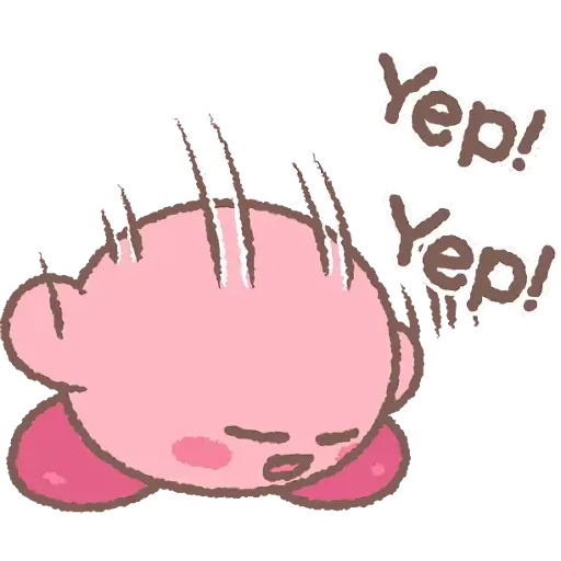 Kirby - Sticker 9