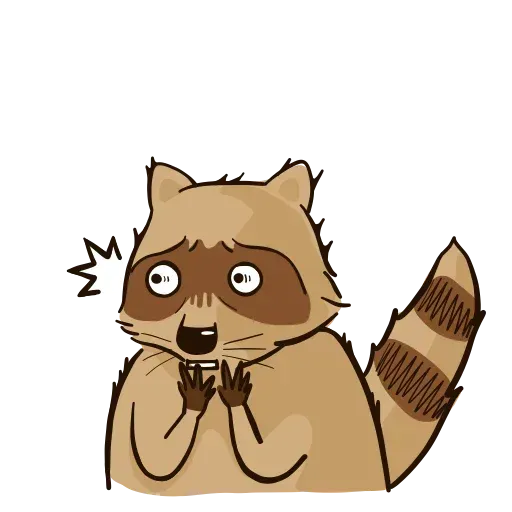 New Raccoon - Sticker 11