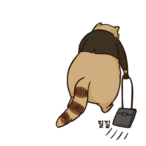 New Raccoon - Sticker 17