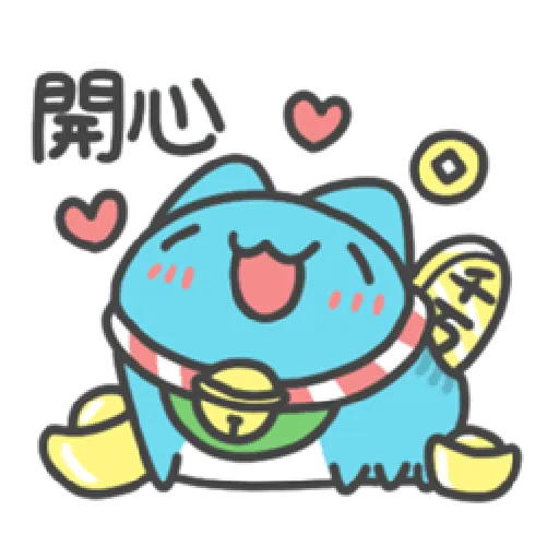 貓貓蟲咖波-招財咖波過鼠年 - Sticker 17