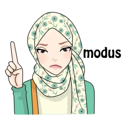 Hijab Gaul @tikelku - Sticker 17