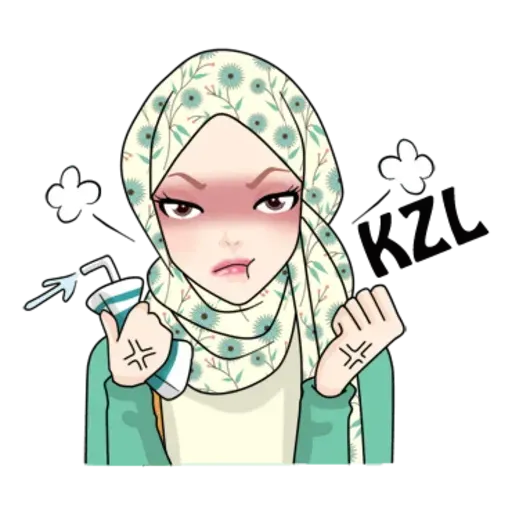 Hijab Gaul @tikelku - Sticker 23