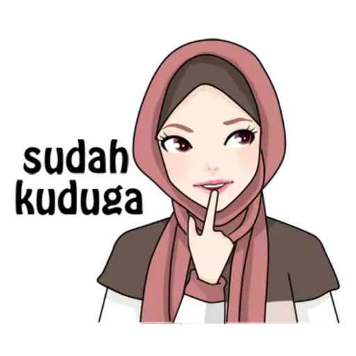 Hijab Gaul @tikelku - Sticker 25