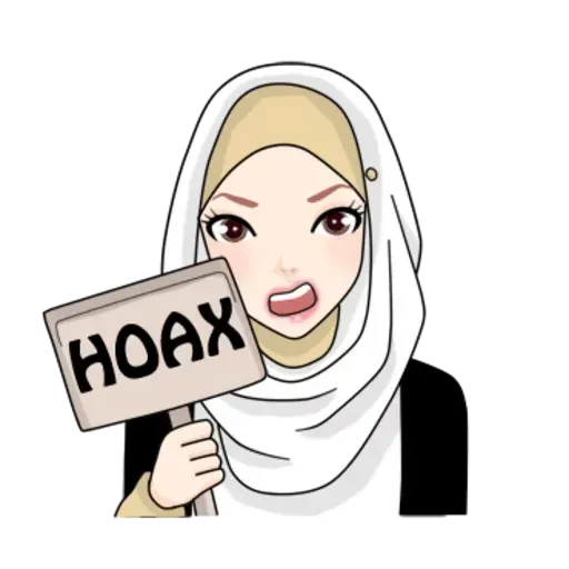 Hijab Gaul @tikelku - Sticker 13