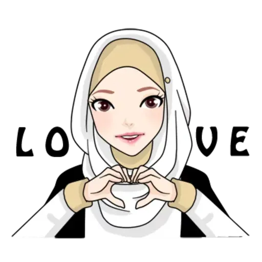 Hijab Gaul @tikelku - Sticker 14