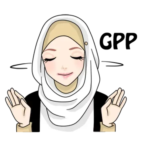 Hijab Gaul @tikelku - Sticker 15