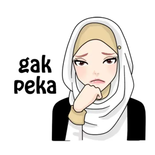 Hijab Gaul @tikelku - Sticker 20