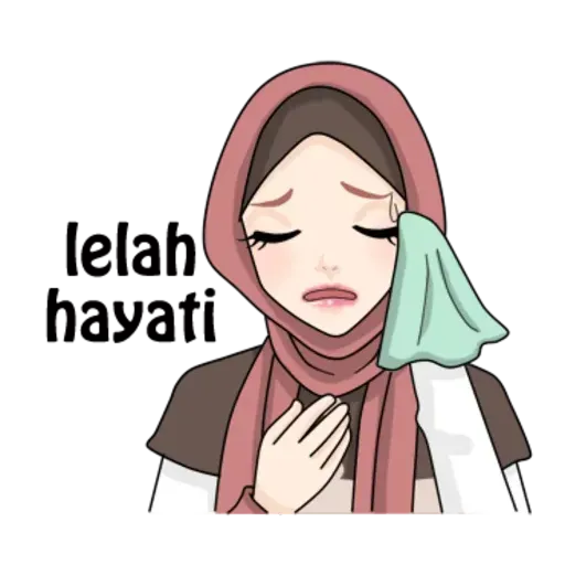 Hijab Gaul @tikelku - Sticker 29