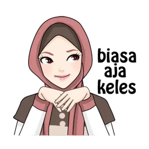 Hijab Gaul @tikelku - Sticker 28